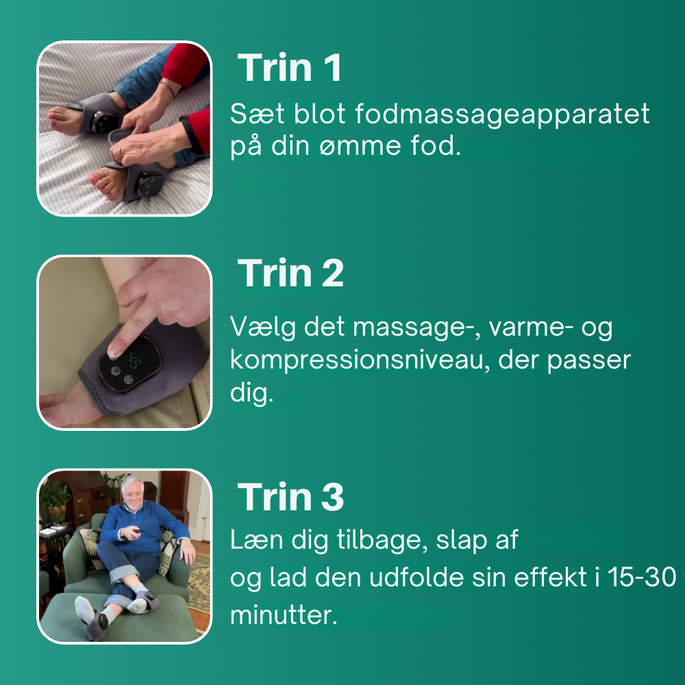 3-i-1 fodmassageapparat