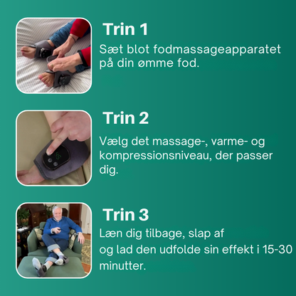 3-i-1 fodmassageapparat